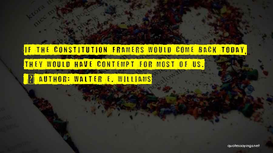 Walter E. Williams Quotes 590631