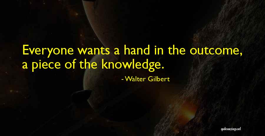 Walter Gilbert Quotes 1739687