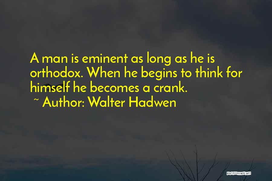 Walter Hadwen Quotes 419306