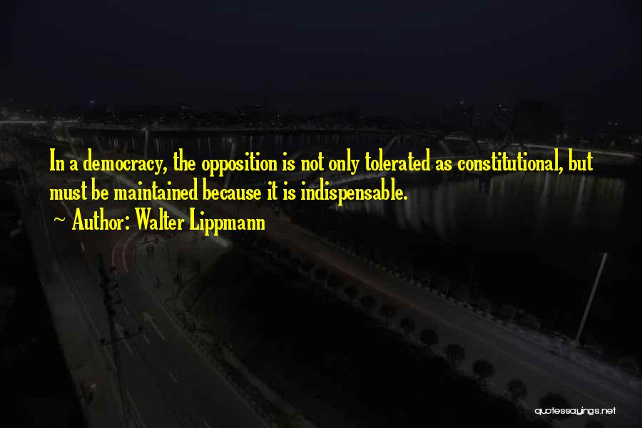 Walter Lippmann Quotes 1535420