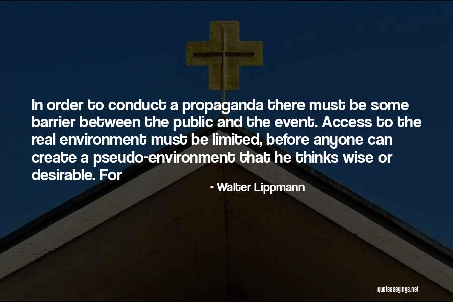 Walter Lippmann Quotes 364471