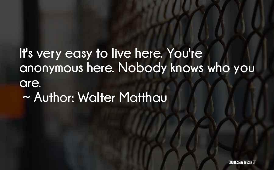 Walter Matthau Quotes 1073517