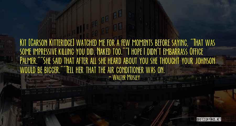 Walter Mosley Quotes 876244