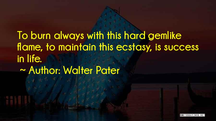 Walter Pater Quotes 1479167