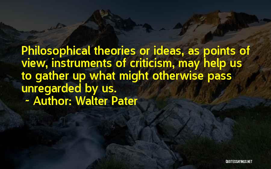 Walter Pater Quotes 708973