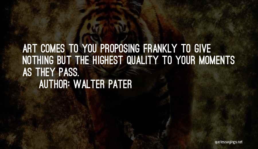 Walter Pater Quotes 83434