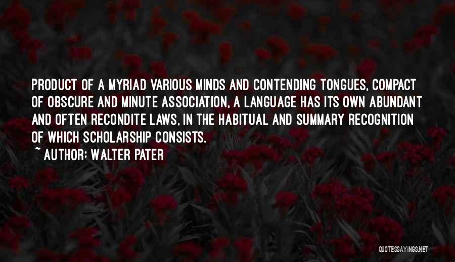 Walter Pater Quotes 885476