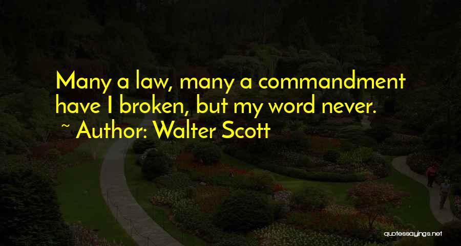Walter Scott Quotes 1600973
