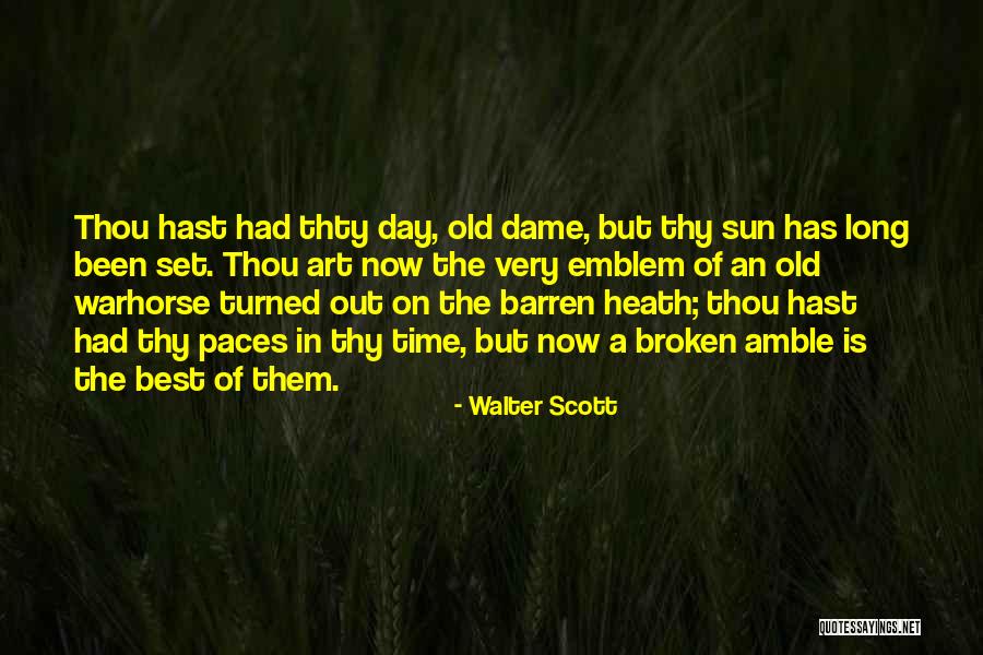 Walter Scott Quotes 269047