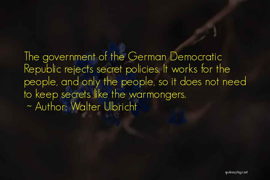 Walter Ulbricht Quotes 1392057