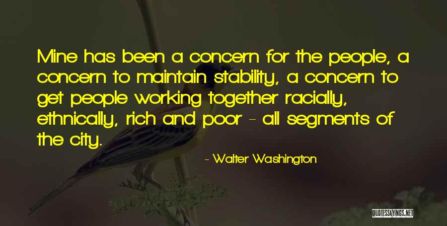 Walter Washington Quotes 1338949