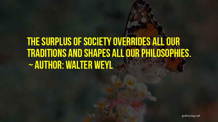 Walter Weyl Quotes 2009121
