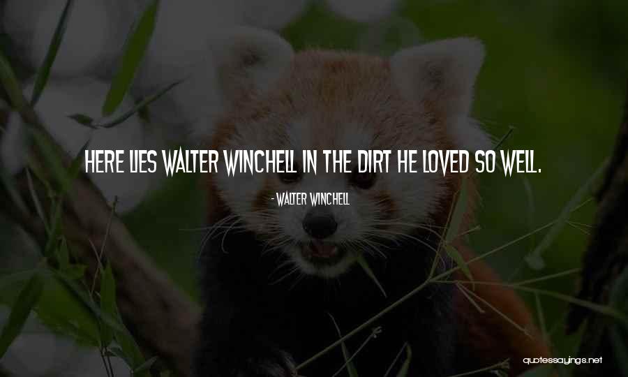 Walter Winchell Quotes 626941