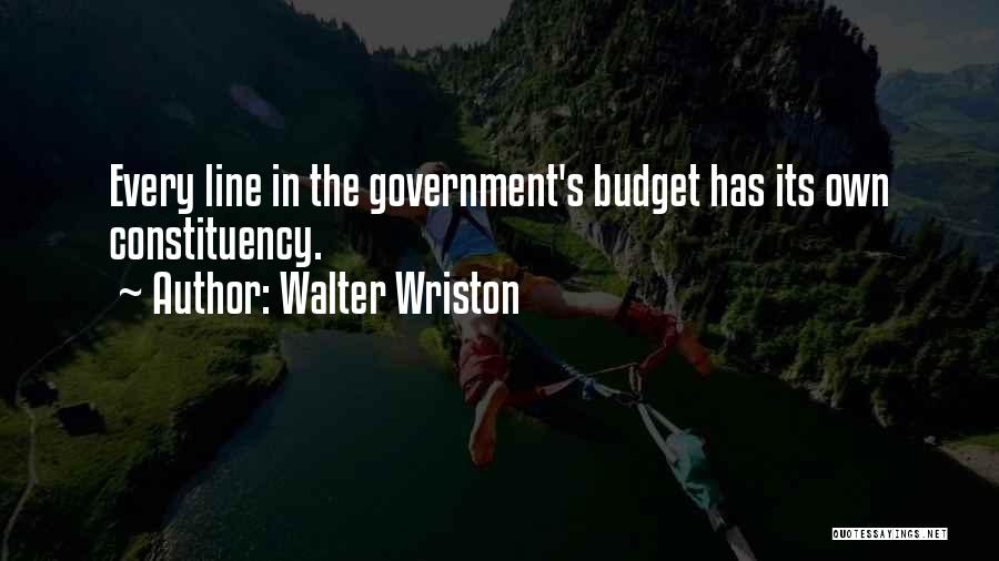 Walter Wriston Quotes 1352010