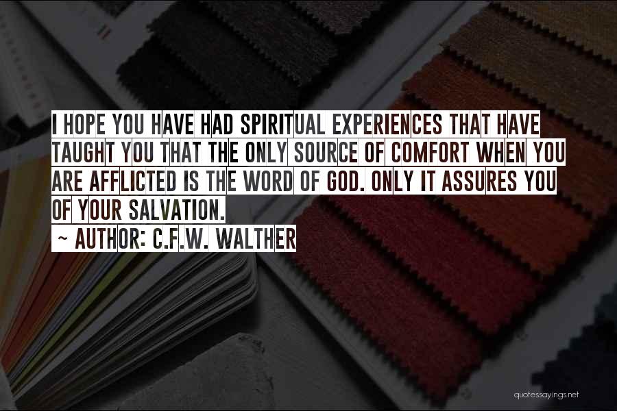 Walther Quotes By C.F.W. Walther