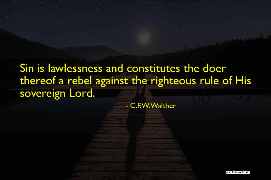 Walther Quotes By C.F.W. Walther Walther Quotes By C.F.W. Walther