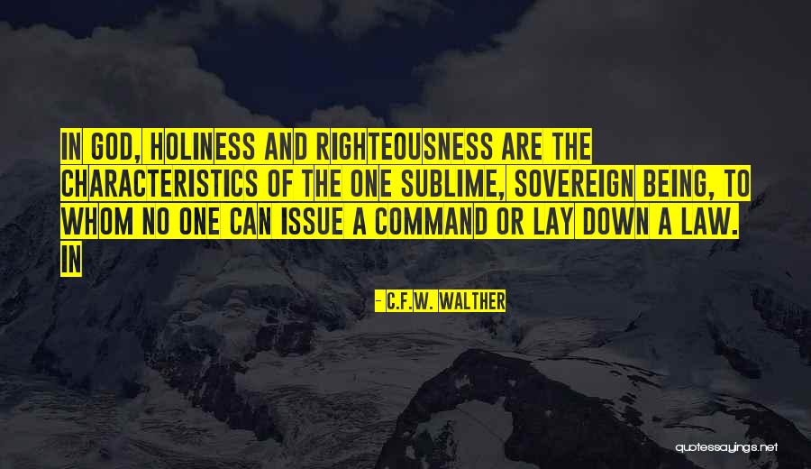 Walther Quotes By C.F.W. Walther Walther Quotes By C.F.W. Walther