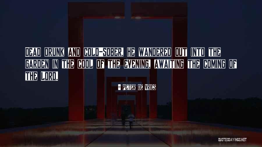 Wandered Quotes By Peter De Vries Wandered Quotes By Peter De Vries