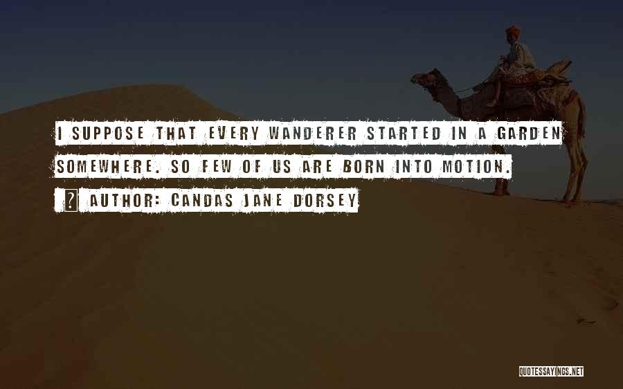 Wanderer Travel Quotes By Candas Jane Dorsey