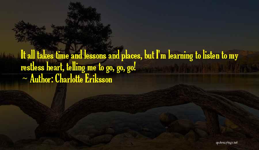 Wandering Heart Quotes By Charlotte Eriksson