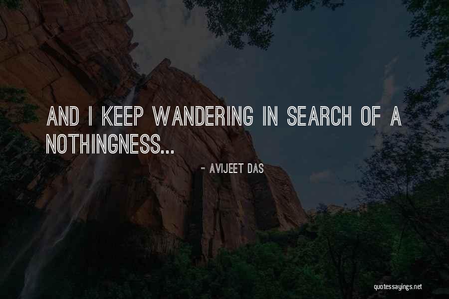 Wandering Travel Quotes By Avijeet Das