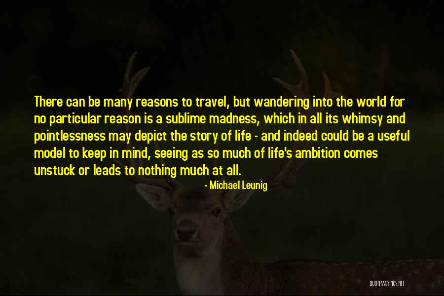 Wandering Travel Quotes By Michael Leunig