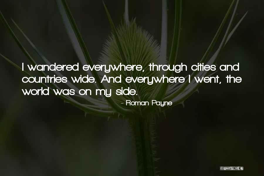 Wandering Travel Quotes By Roman Payne