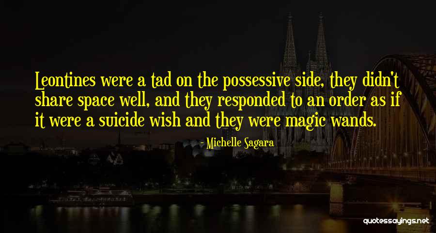 Wands Quotes By Michelle Sagara