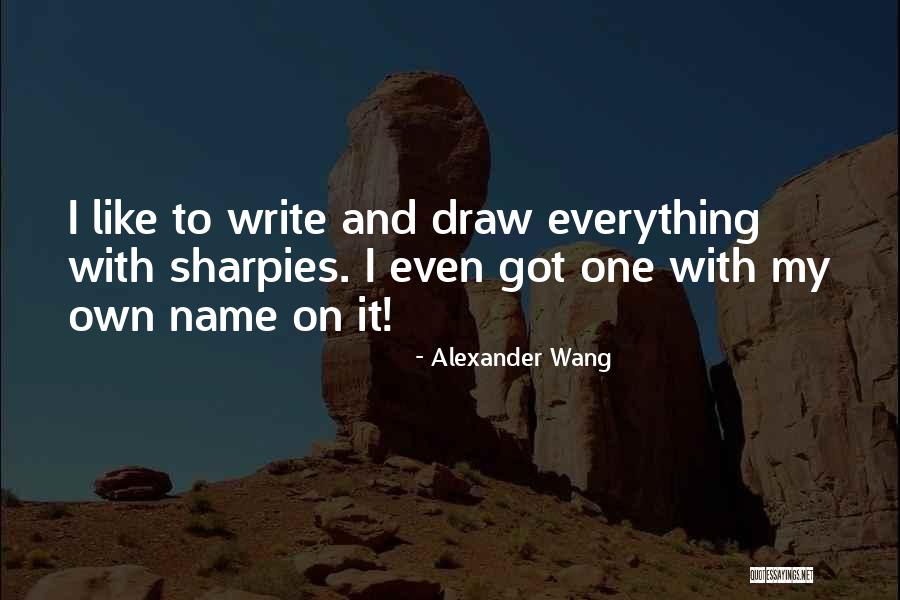 Wang Quotes By Alexander Wang Wang Quotes By Alexander Wang