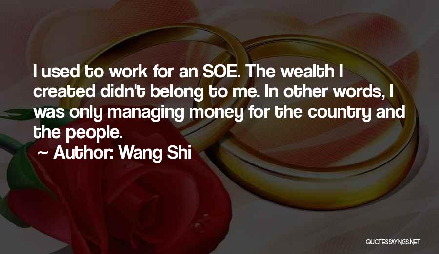 Wang Shi Quotes 2266040