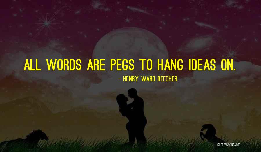 Wangsness Solution Quotes By Henry Ward Beecher