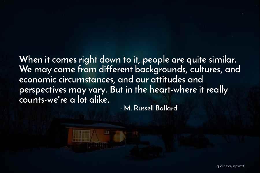 Wania By Wadhwa Quotes By M. Russell Ballard Wania By Wadhwa Quotes By M. Russell Ballard