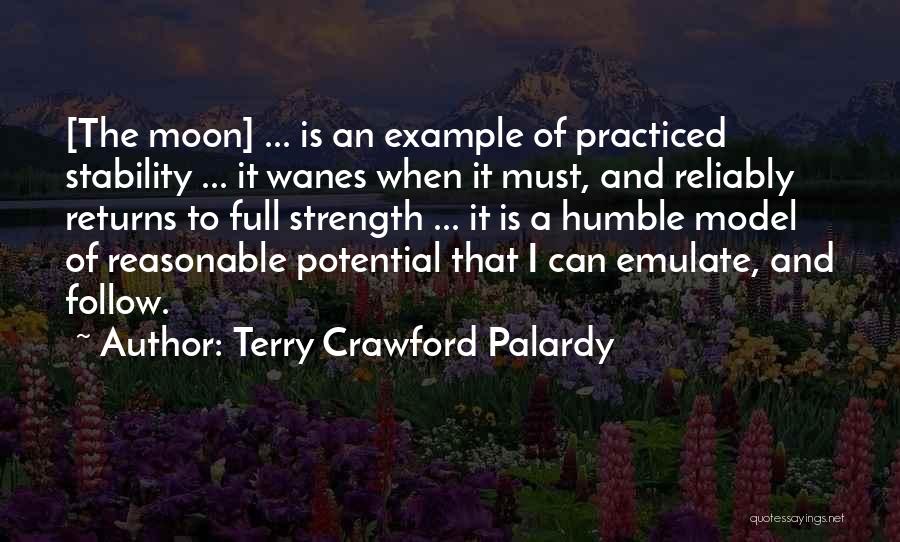 Waning Moon Quotes By Terry Crawford Palardy