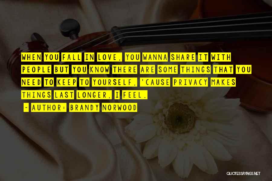 Wanna Know You Quotes By Brandy Norwood