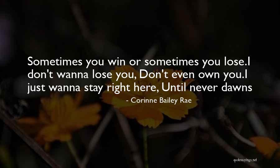 Wanna Love You Quotes By Corinne Bailey Rae