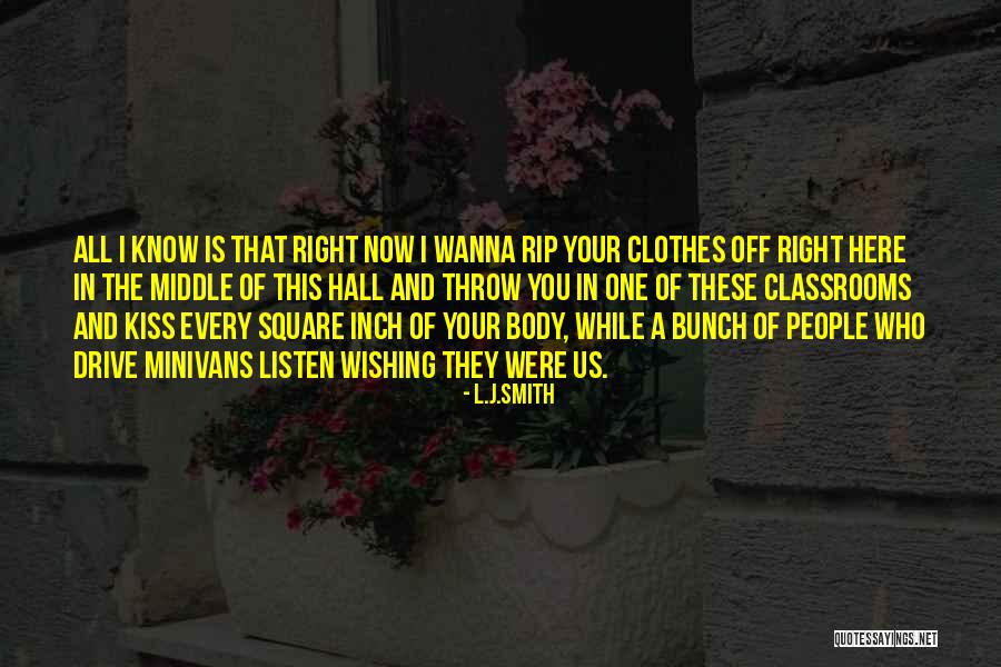 Wanna Love You Quotes By L.J.Smith Wanna Love You Quotes By L.J.Smith