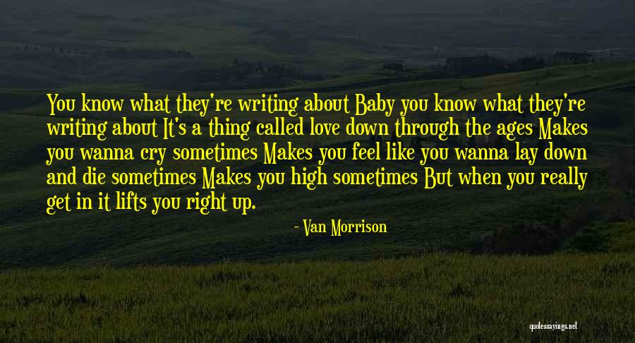 Wanna Love You Quotes By Van Morrison