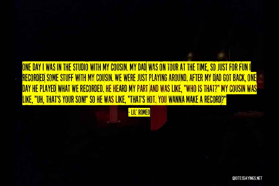 Wanna One Quotes By Lil' Romeo Wanna One Quotes By Lil' Romeo