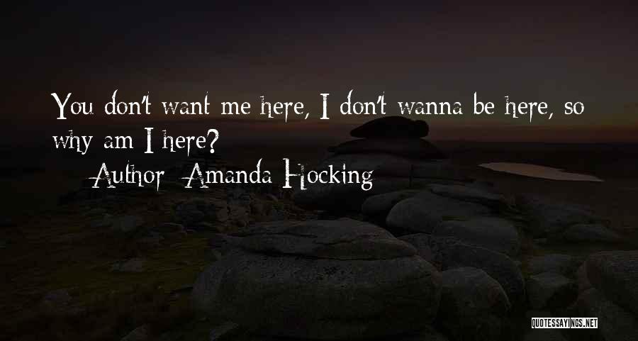 Wanna Quotes By Amanda Hocking