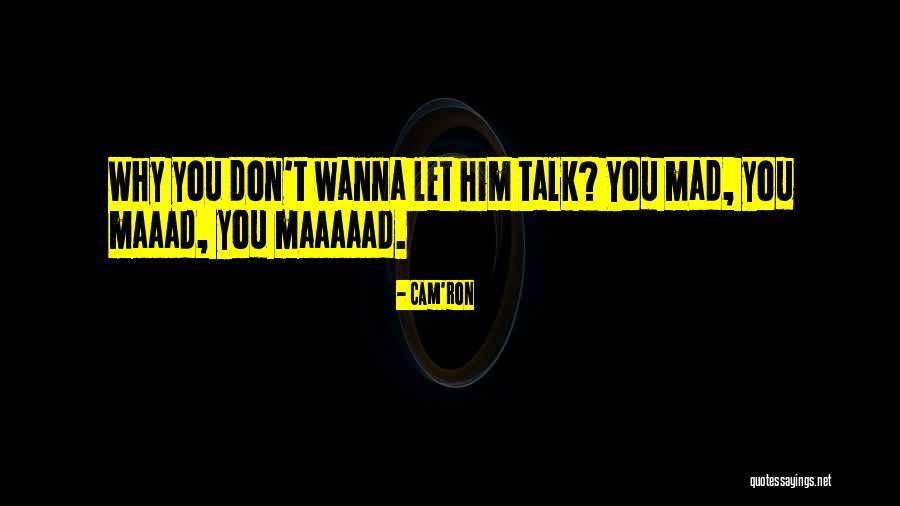 Wanna Talk Quotes By Cam'ron Wanna Talk Quotes By Cam'ron