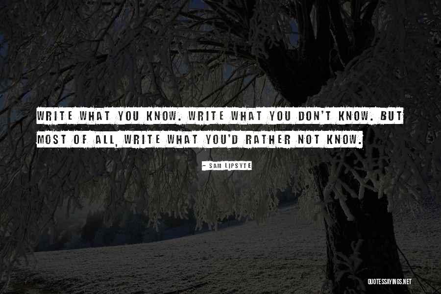 Wannerstedt Quotes By Sam Lipsyte Wannerstedt Quotes By Sam Lipsyte