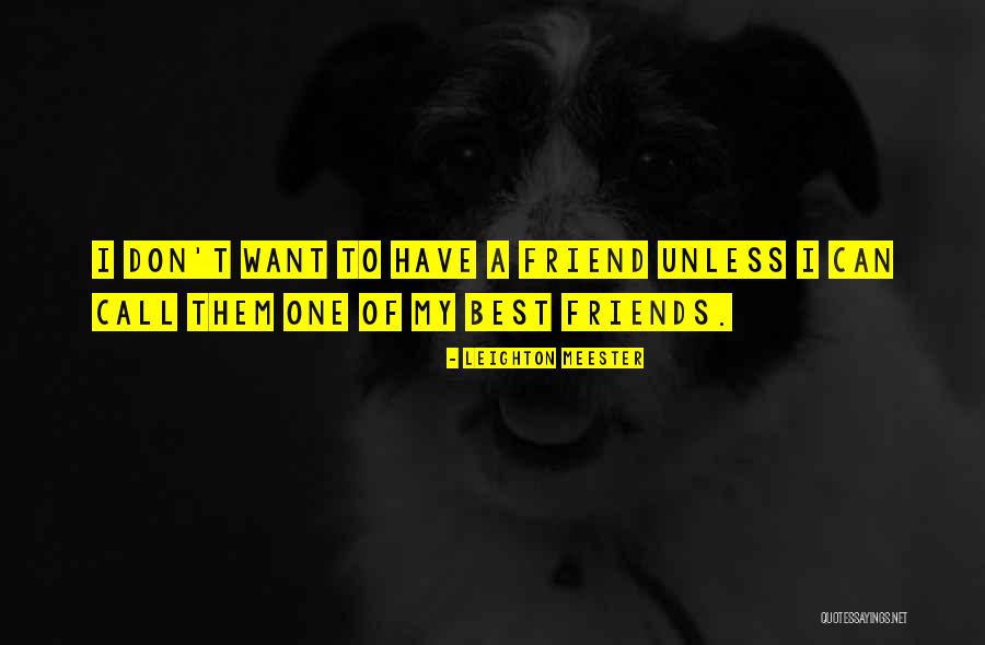 Want A Best Friend Quotes By Leighton Meester Want A Best Friend Quotes By Leighton Meester