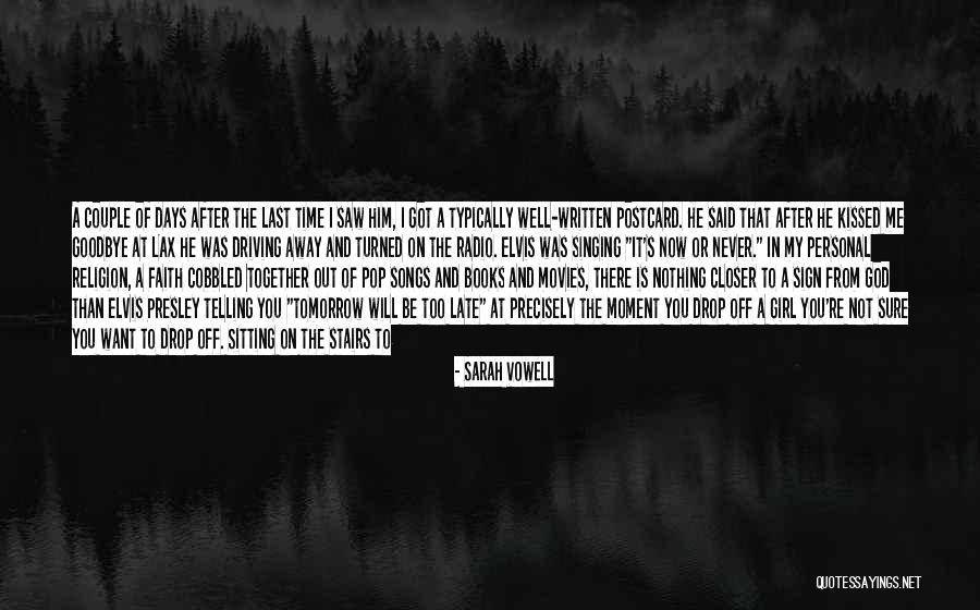 Want A Girl Quotes By Sarah Vowell