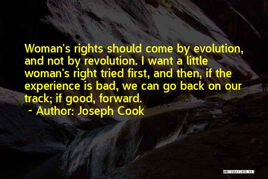 Want A Good Woman Quotes By Joseph Cook