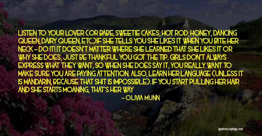 Want A Lover Quotes By Olivia Munn Want A Lover Quotes By Olivia Munn