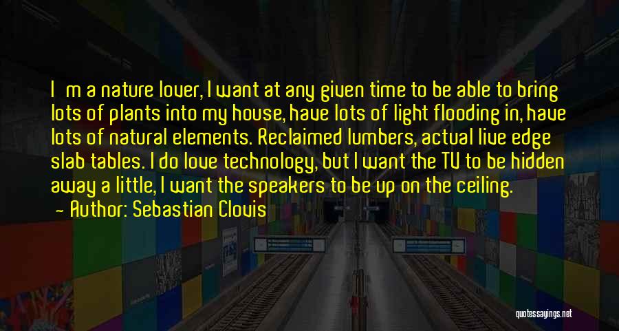 Want A Lover Quotes By Sebastian Clovis
