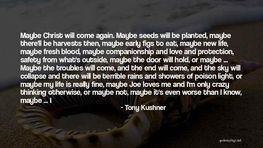 Want End My Life Quotes By Tony Kushner Want End My Life Quotes By Tony Kushner