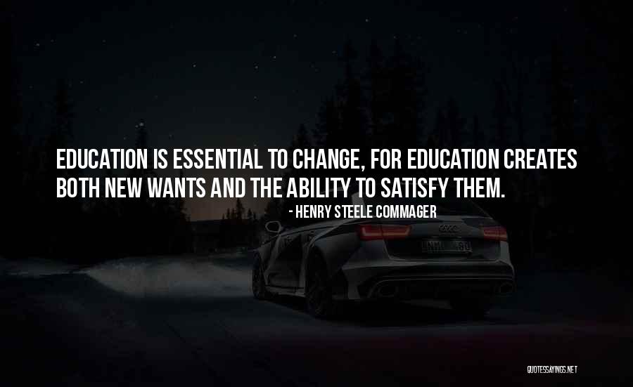 Want Essentials Quotes By Henry Steele Commager Want Essentials Quotes By Henry Steele Commager