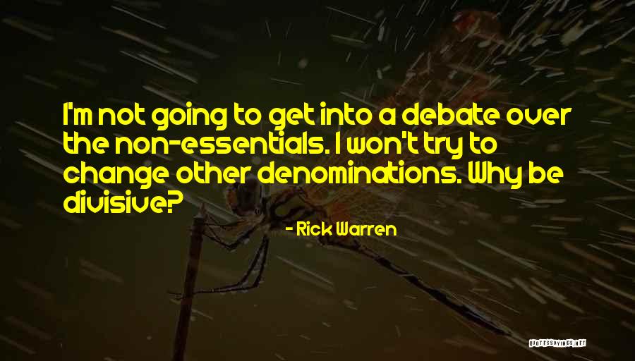 Want Essentials Quotes By Rick Warren Want Essentials Quotes By Rick Warren