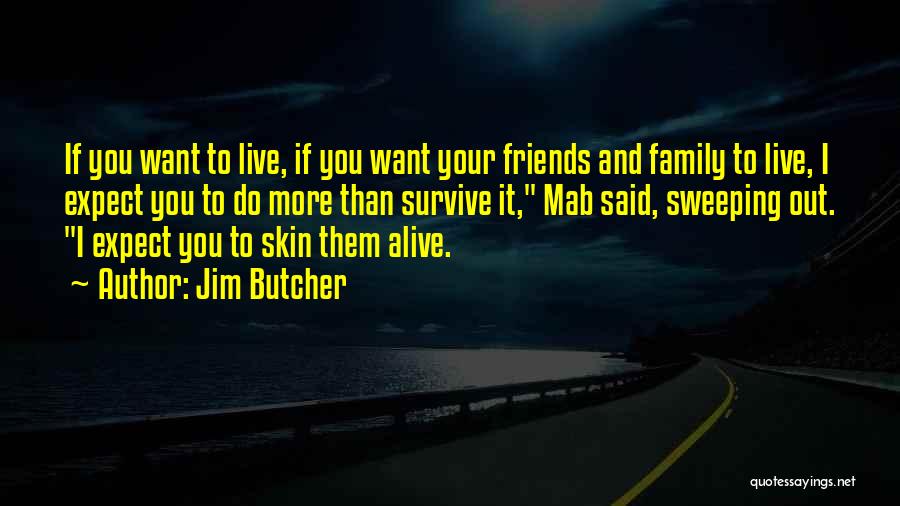 Want More Than Friends Quotes By Jim Butcher